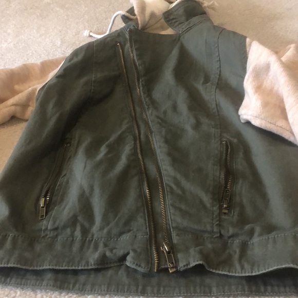 Tinseltown size S combo hoodie military jacket - Picture 2 of 5